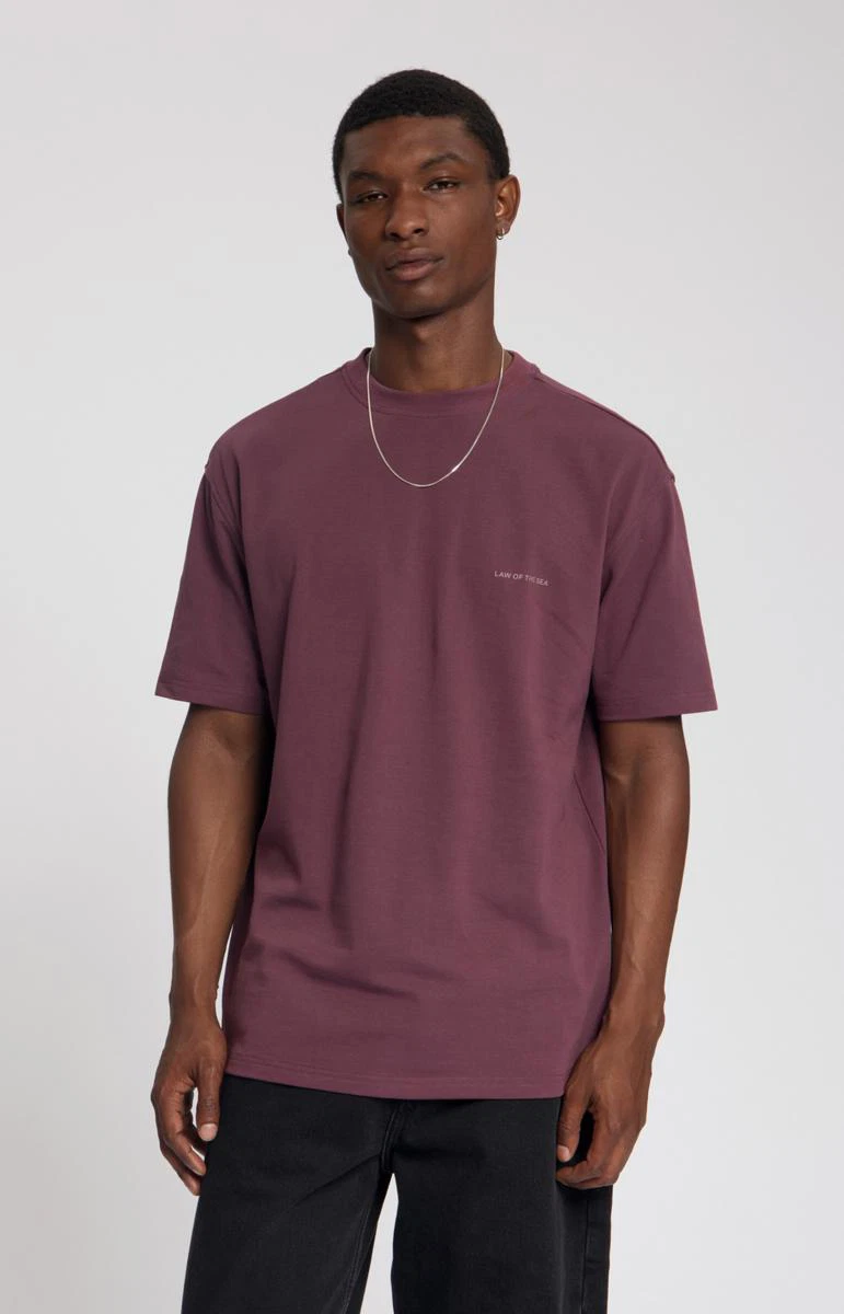Law of the Sea T-Shirt Vapour Paars 3