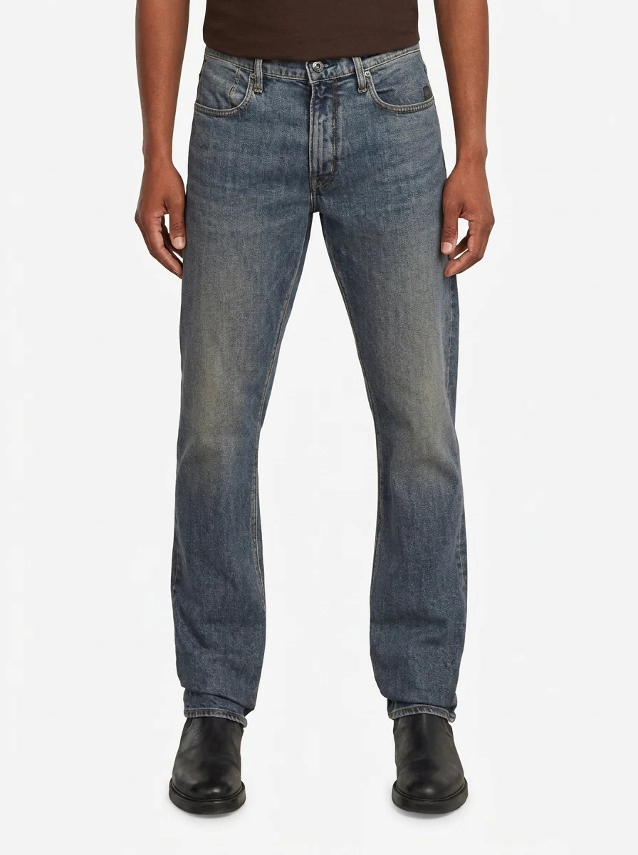 G-Star Jeans Mosa Straight Blauw 1
