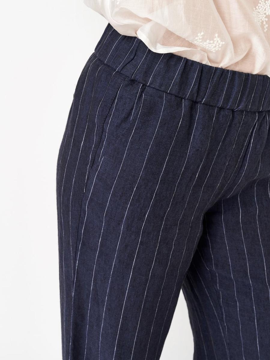 TONI Pantalon Pia Wide Chic 73-12/1818-45 Blauw 4