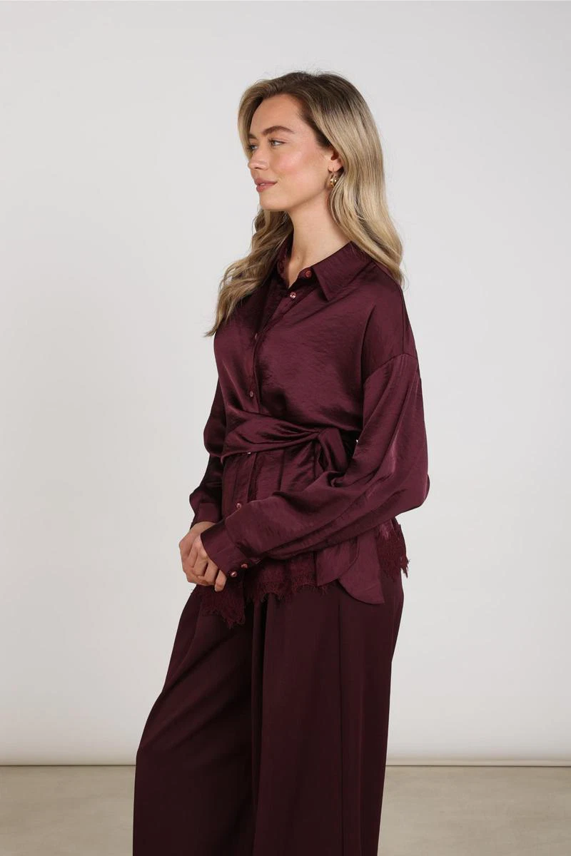NUKUS Blouse NKF02175 Rood 6