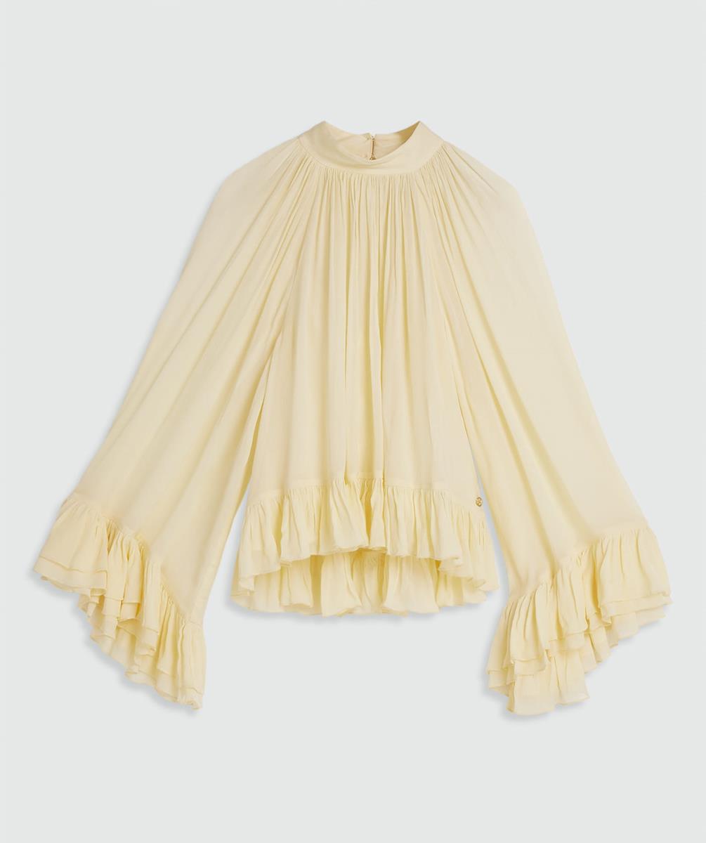 Josh V Blouse Oiva Geel  1