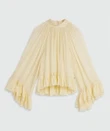 Josh V Blouse Oiva Geel  1