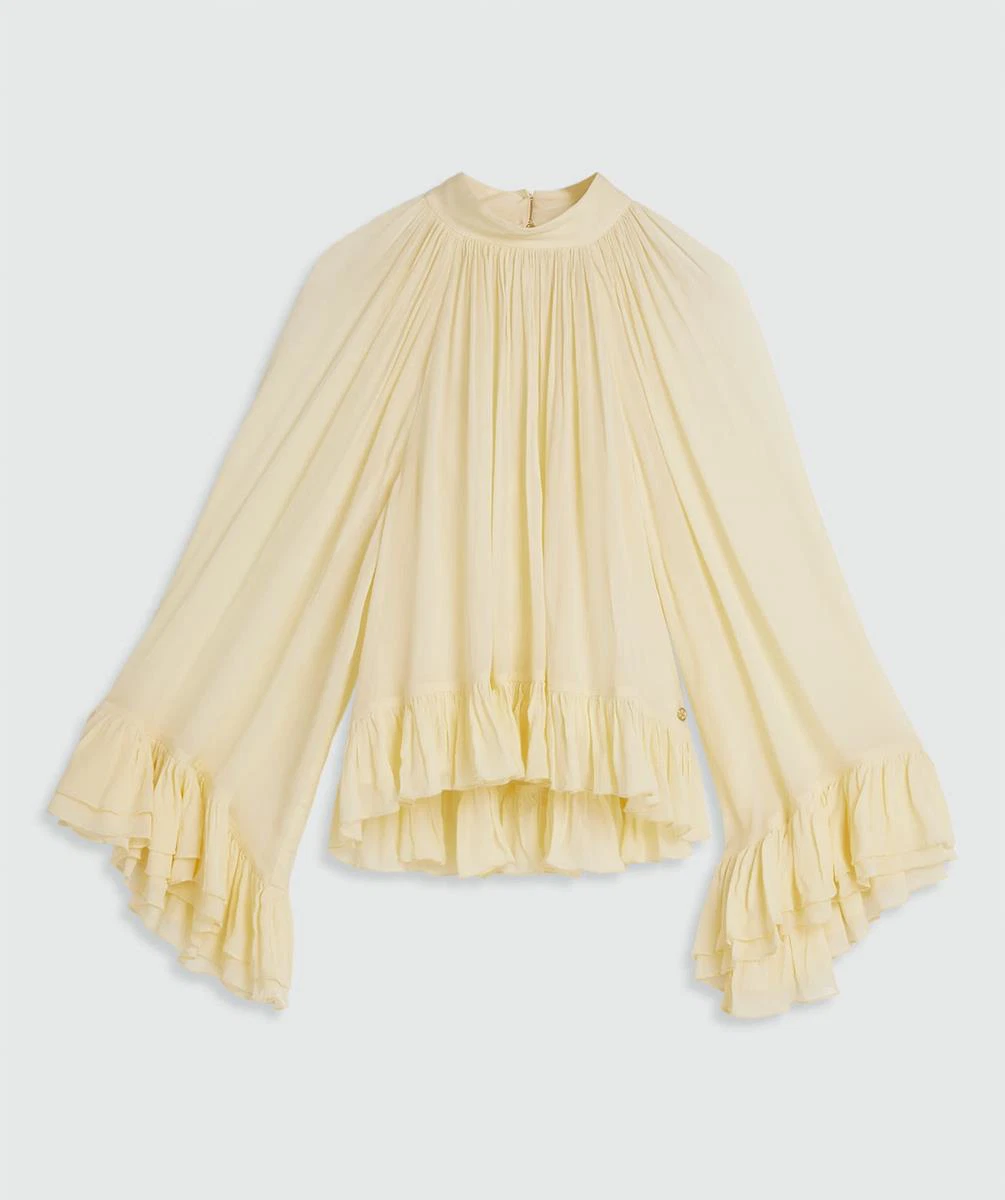 Josh V Blouse Oiva Geel  1