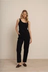 Studio Anneloes Pantalon Marlise barrel tr Zwart 3