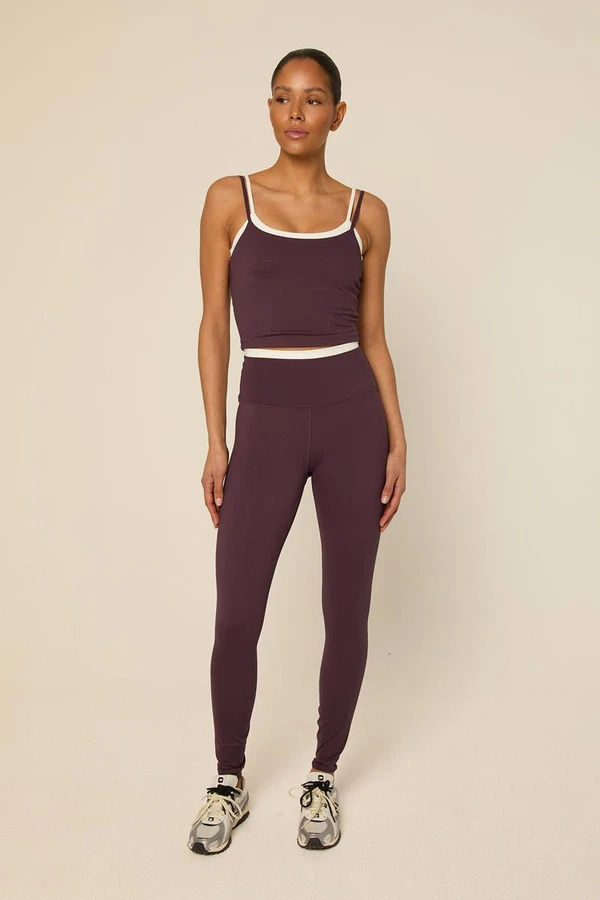 The Lola Club Legging Bruna Rood 1