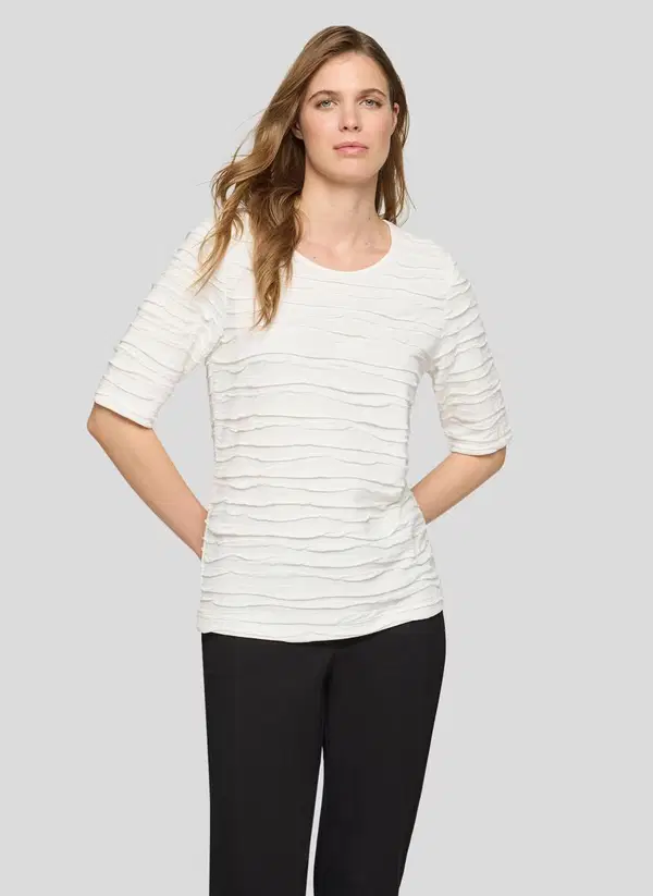 Rabe T-Shirt 56-115300 Off-White 1