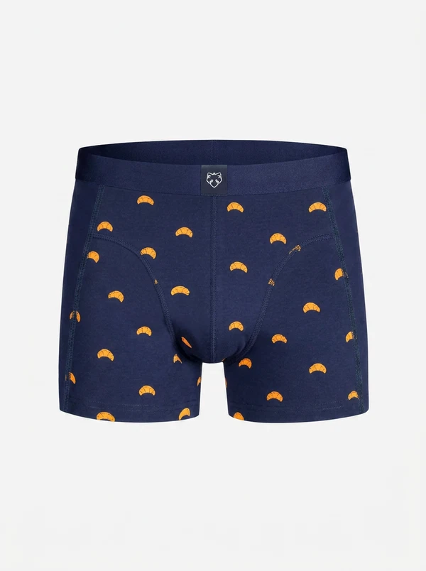 A-dam Boxershort Navy Croissant Blauw 1