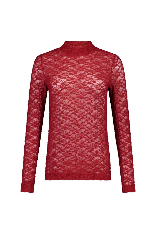 Studio Anneloes Longsleeve Reagan lace col t Rood 1