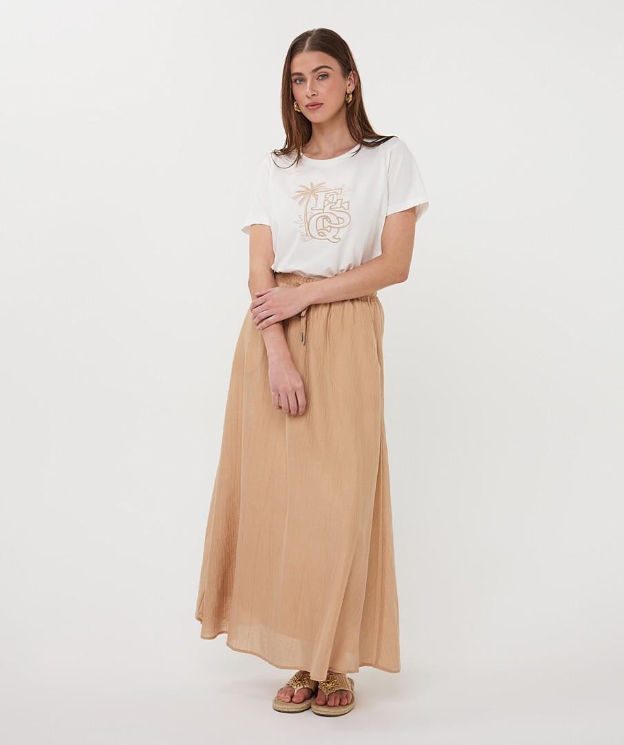 EsQualo T-Shirt HS26.05202 Beige 4