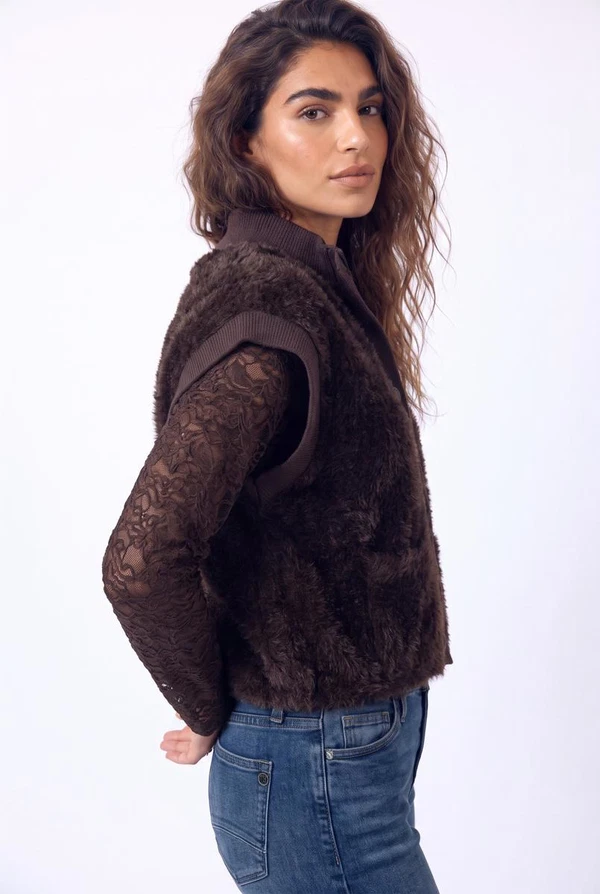 Florèz Vest CR0767 Bruin 1