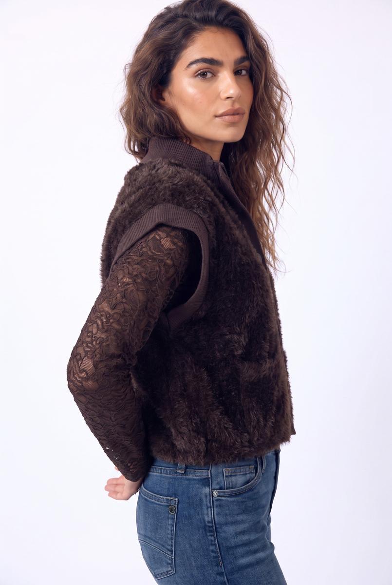 Florèz Vest CR0767 Bruin 1