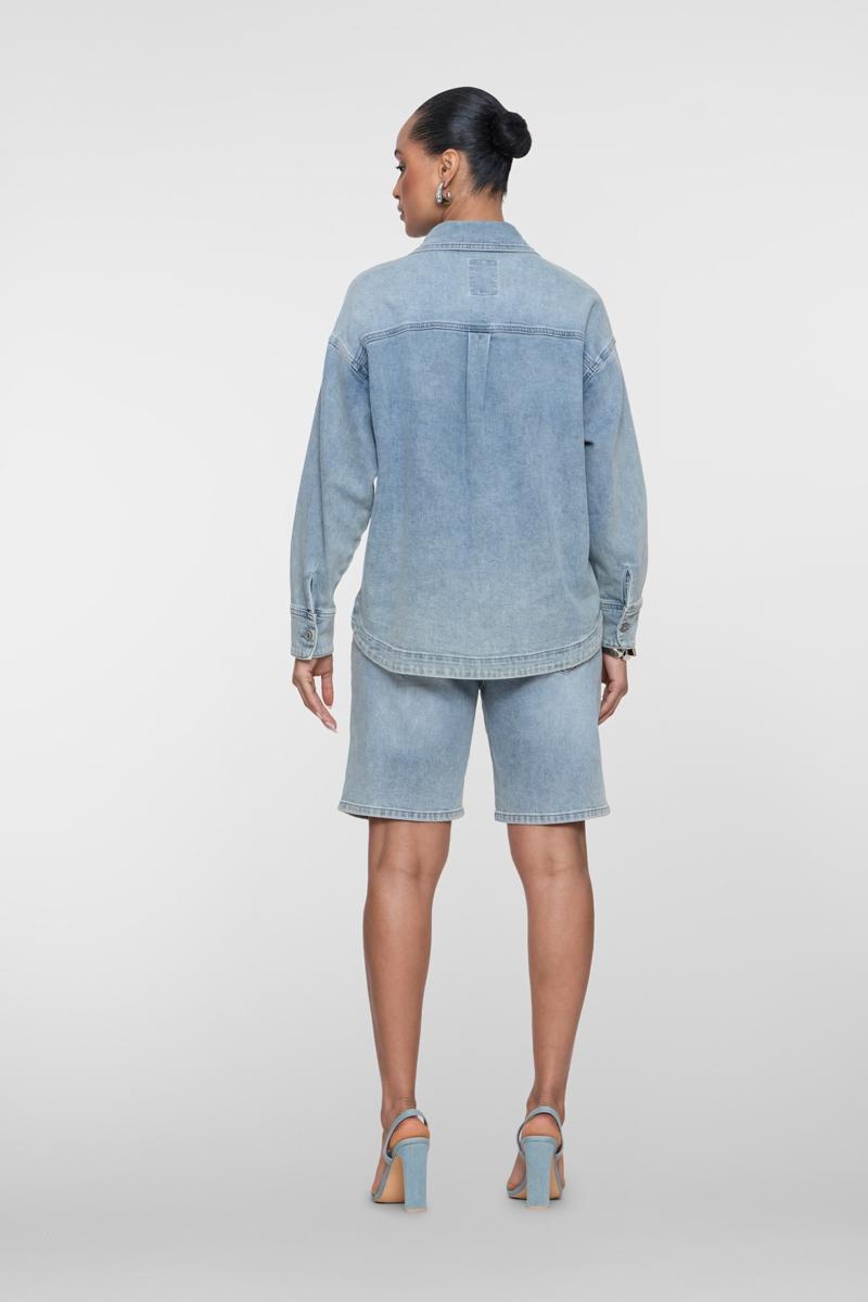 Geisha Blouse 65021-10 Blauw 3