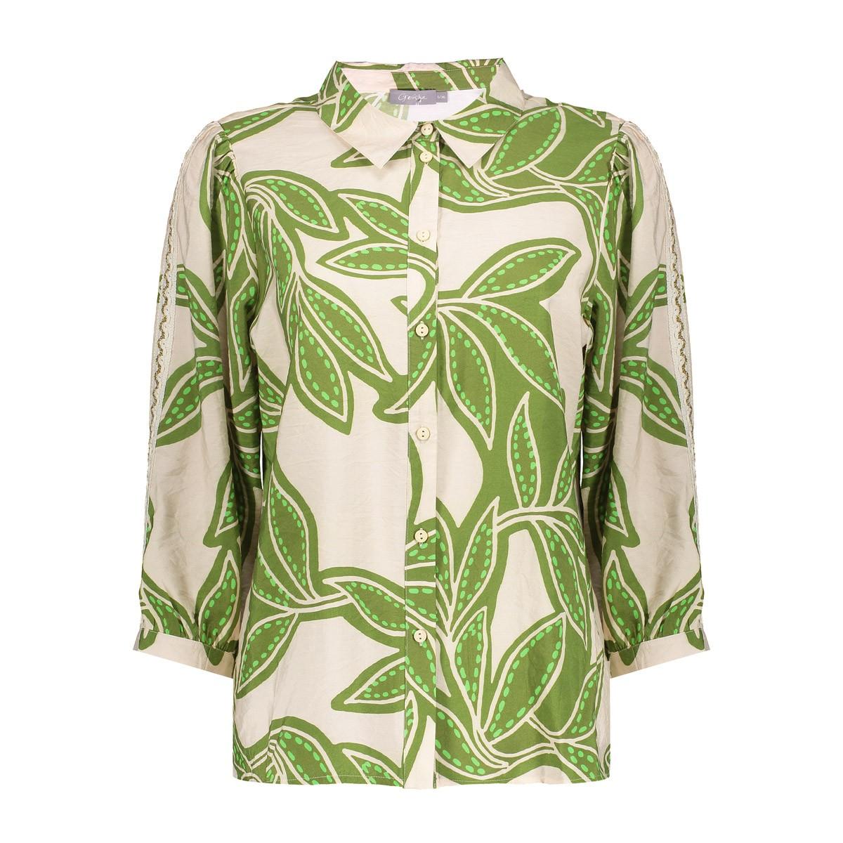 Geisha Blouse 63449-20 Groen 3