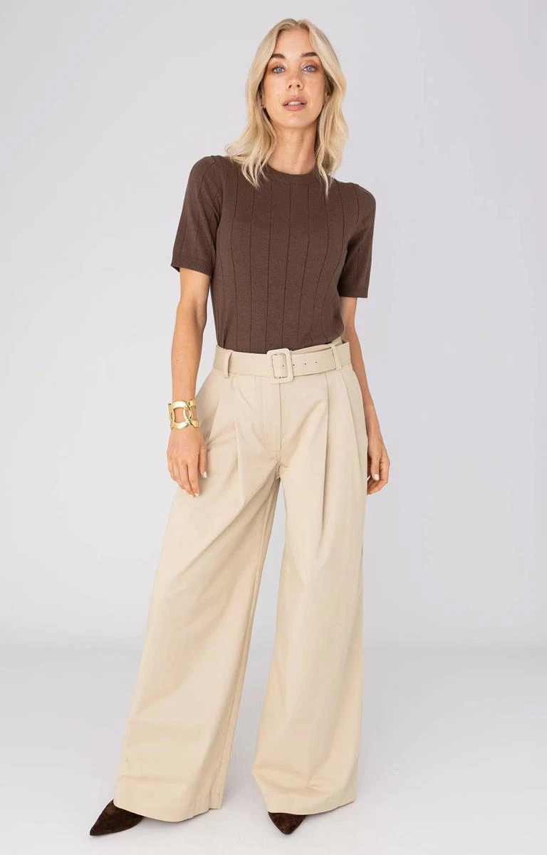 Anna Pantalon 80a02-03566 Beige 1