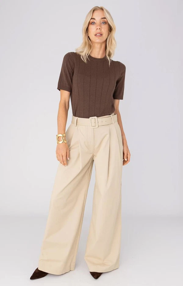 Anna Pantalon 80a02-03566 Beige 1