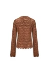 NUKUS Longsleeve NKF01099 Bruin 2
