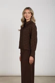 NUKUS Blouse NKF02123 Bruin 5