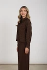 NUKUS Blouse NKF02123 Bruin 5