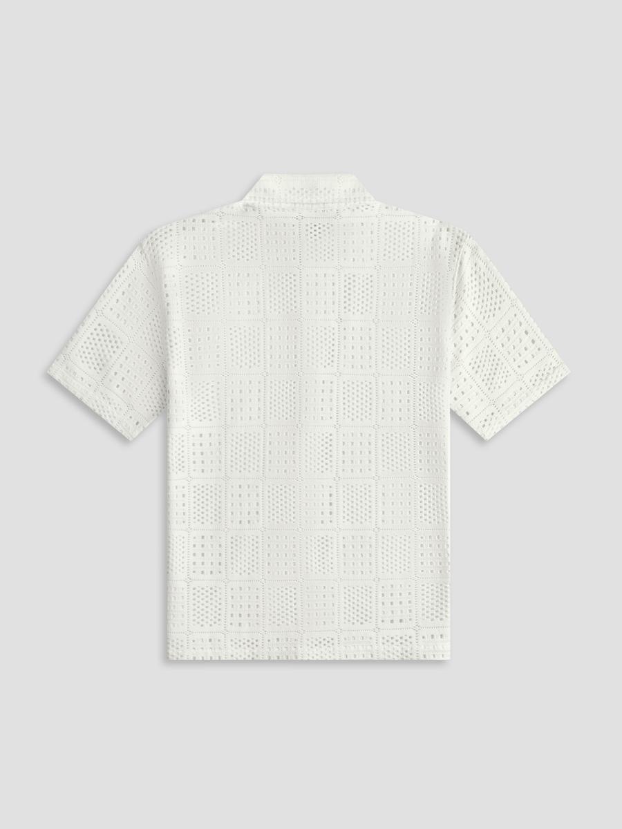 Law of the Sea Overhemd LAW-10403 Off-White 4