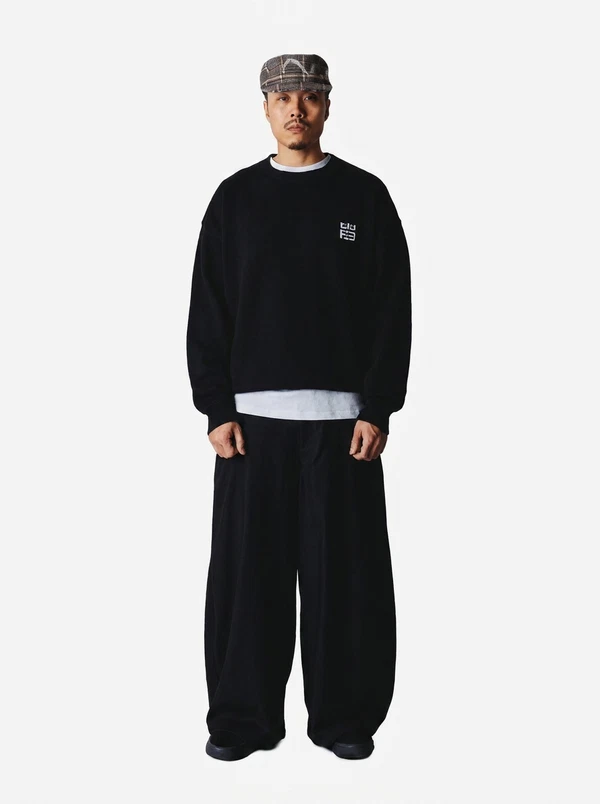 WOODBIRD Sweater Kurt Zwart 1