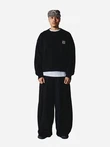 WOODBIRD Sweater Kurt Zwart 1