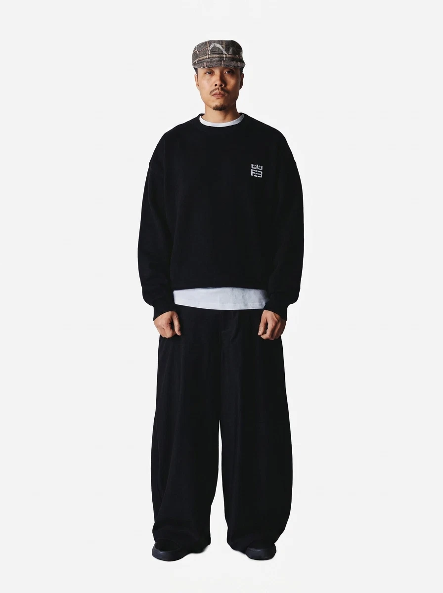 WOODBIRD Sweater Kurt Zwart 1