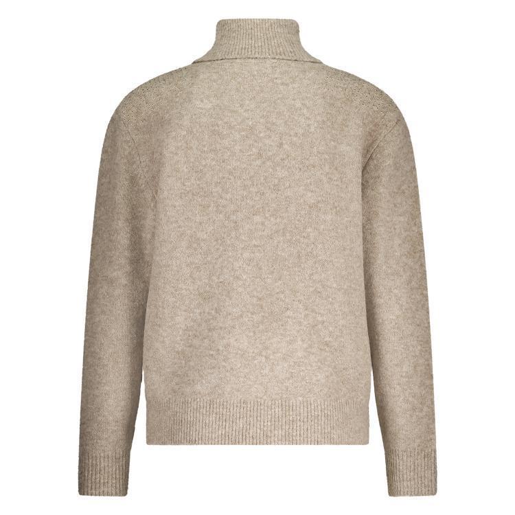 NUKUS Trui Steffie Taupe 4