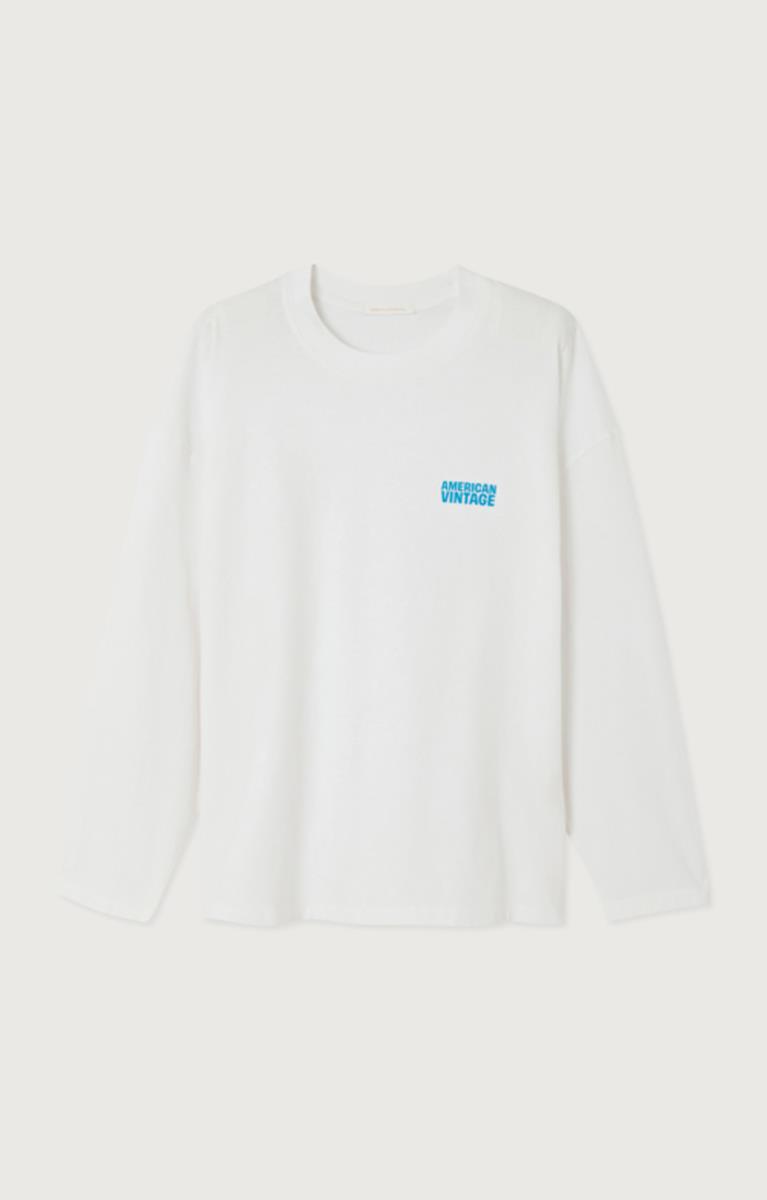 American Vintage Longsleeve Gixy Wit 1