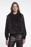 Rino & Pelle Bodywarmer Alvita.7002612 Bruin 1