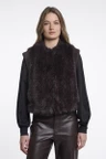 Rino & Pelle Bodywarmer Alvita.7002612 Bruin 1