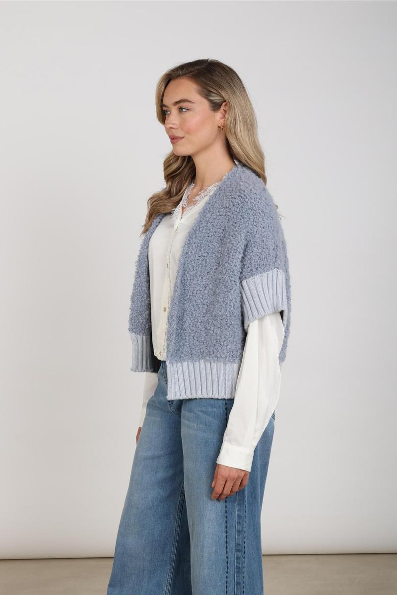 NUKUS Vest NKF05032 Blauw 5