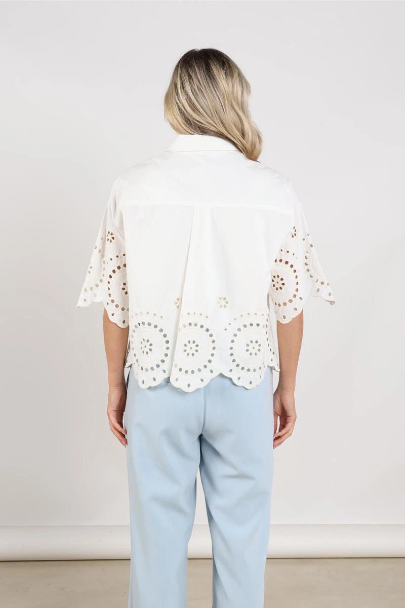 NUKUS Blouse Beau Off-White 3