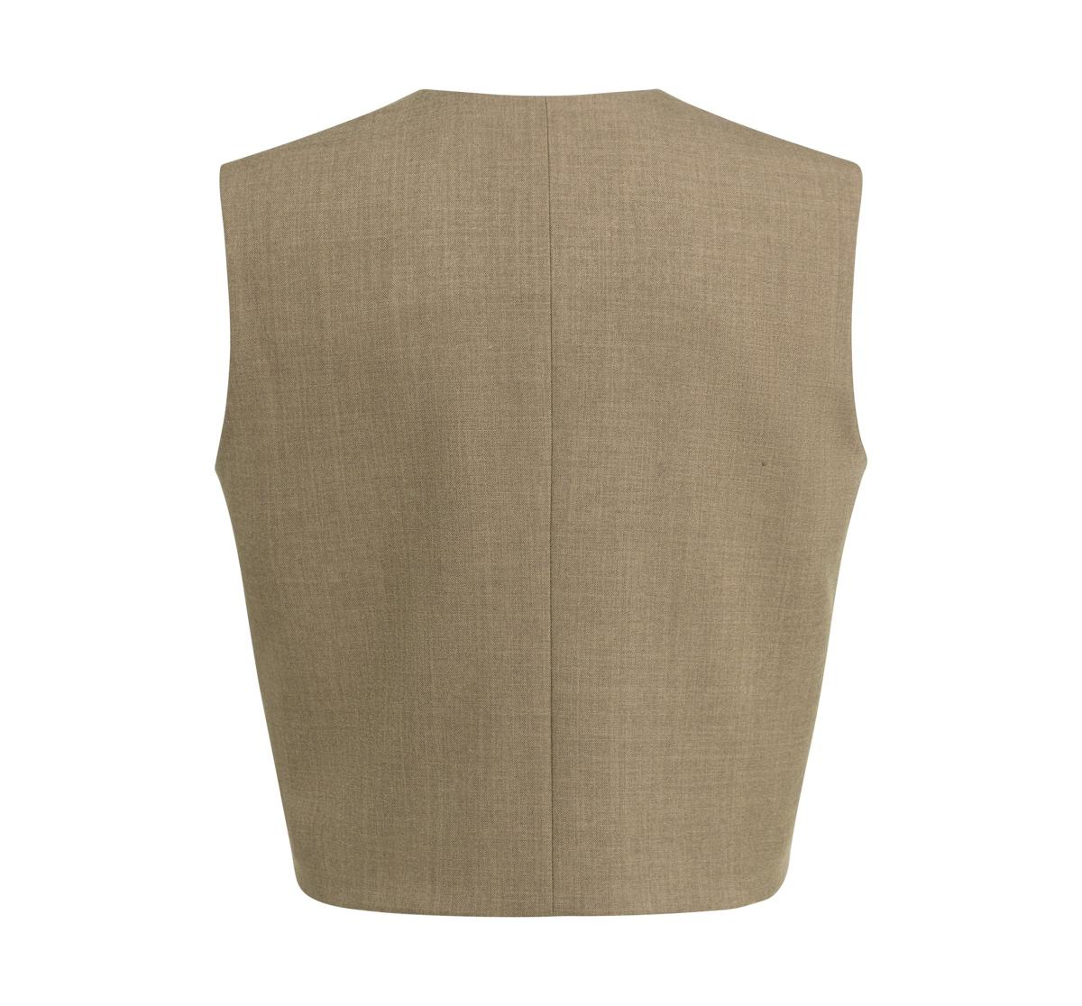 YAYA Gilet 01-521009-608 Bruin 2