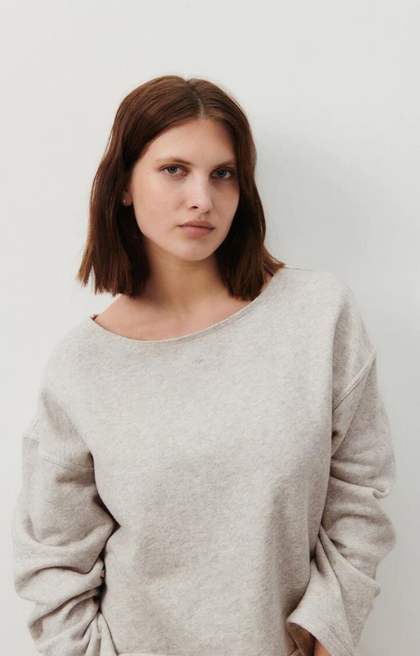 American Vintage Sweater Kodytown Grijs 1