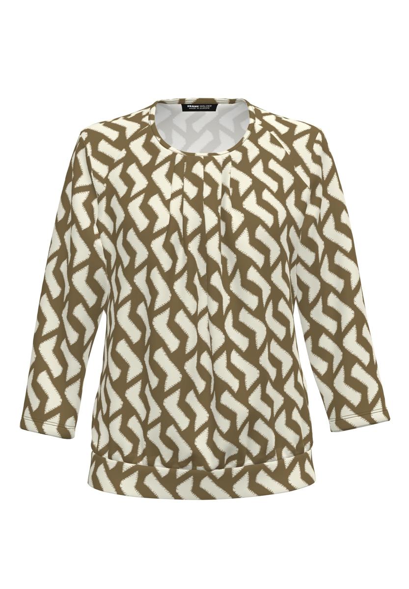 Frank Walder Blouse 725423 Bruin 1