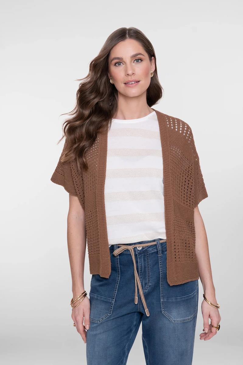 Geisha Vest 64079-70 Bruin 1