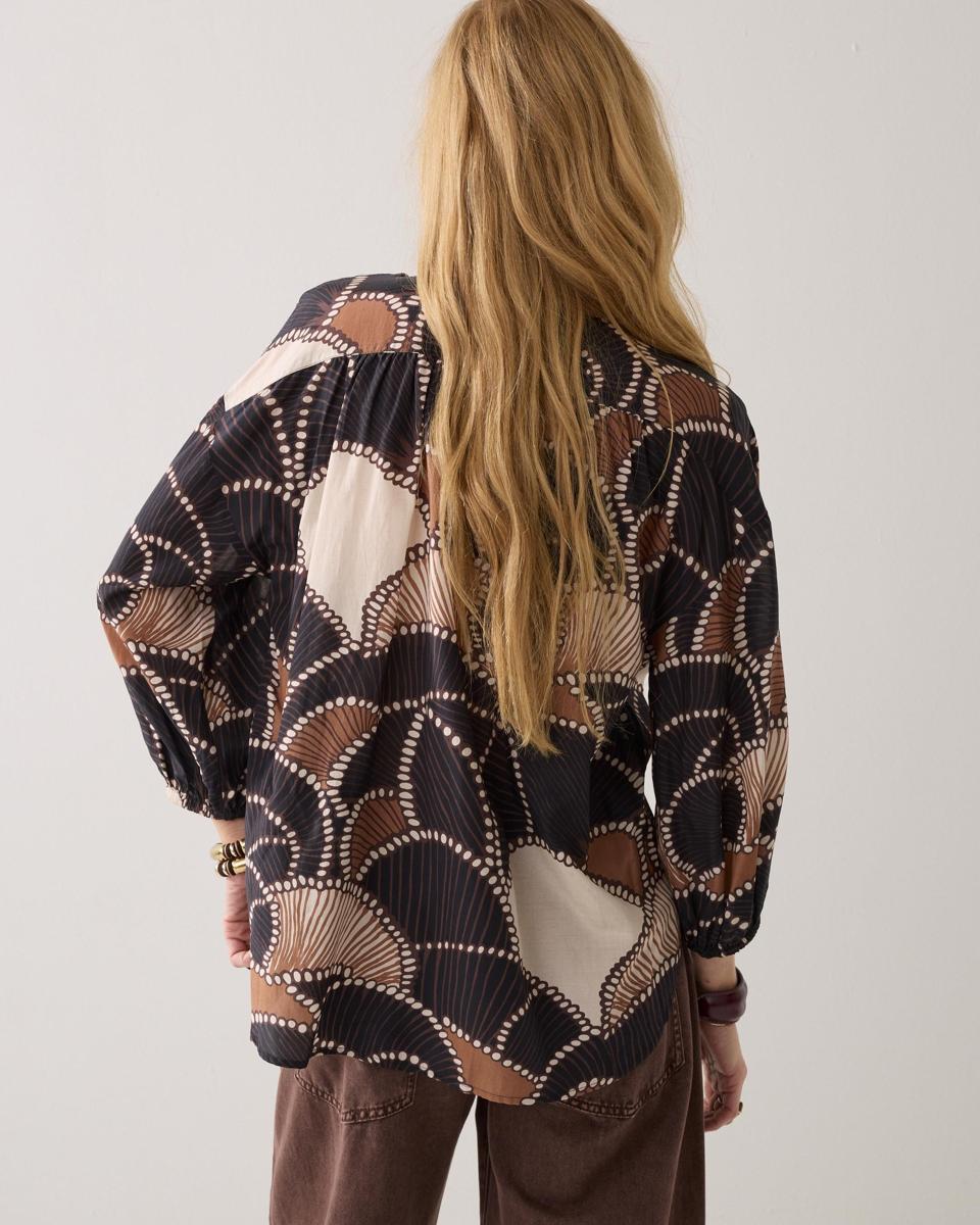Summum Blouse 2s3458-12386 Bruin 3
