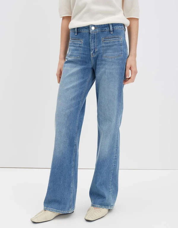 SOMEDAY Jeans Carie French Blauw 1