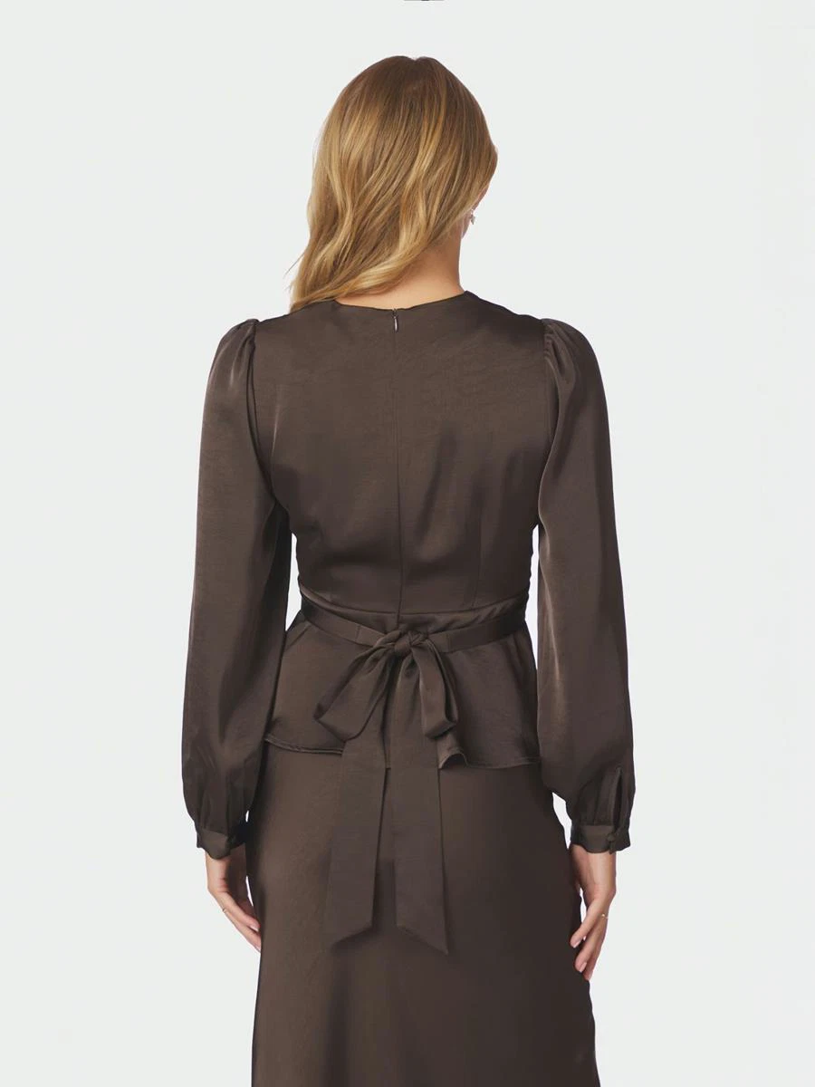 Neo Noir Blouse Rista Bruin 3