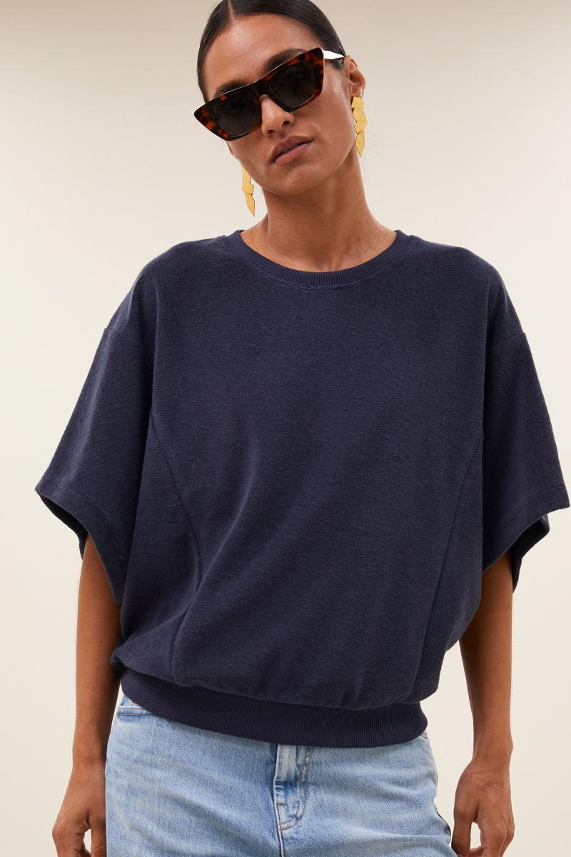 By-Bar T-Shirt Nuki Blauw 4