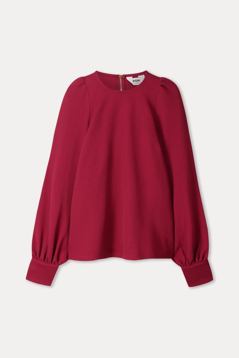 POM Amsterdam Blouse SP9779 Rood 1