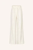 By-Bar Pantalon Benji Pinstripe Zwart 2