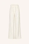 By-Bar Pantalon Benji Pinstripe Zwart 2