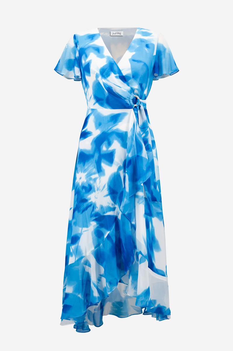 Joseph Ribkoff Jurk 261739 Blauw 1