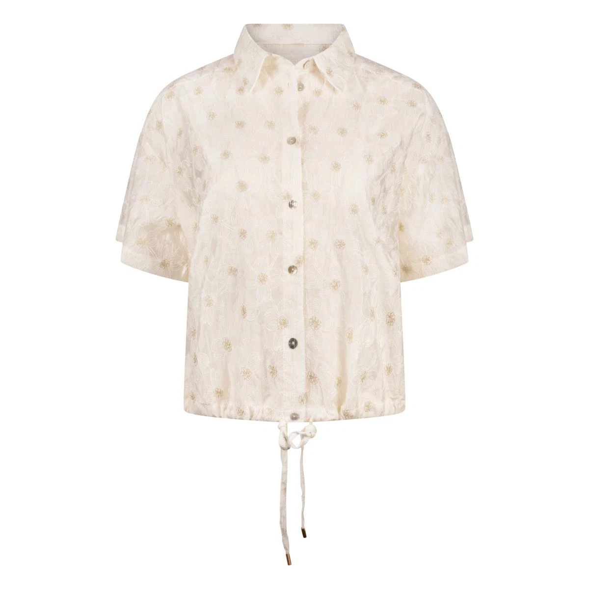 NUKUS Blouse Britt Off-White 2