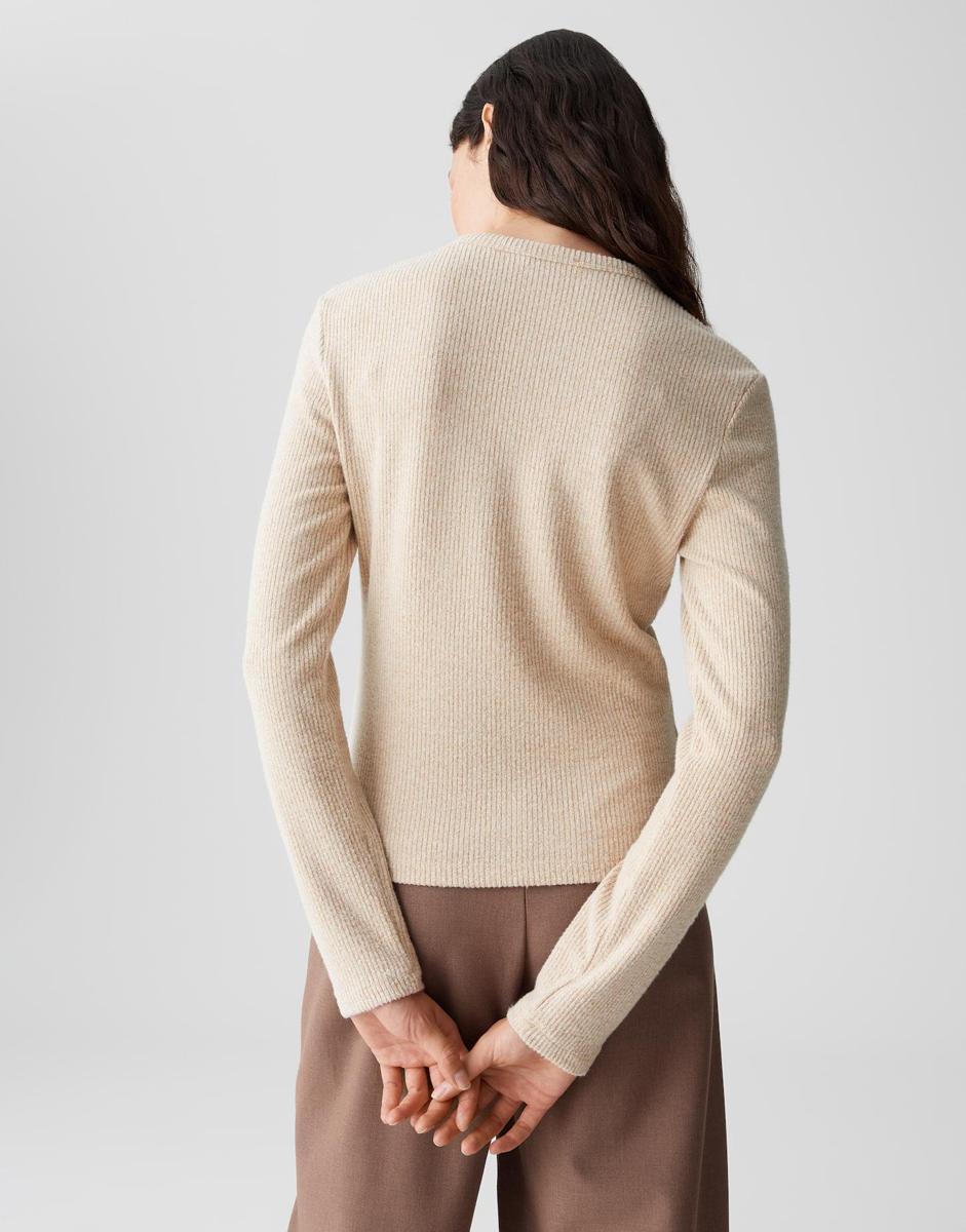 OPUS T-Shirt Saltus Beige 4