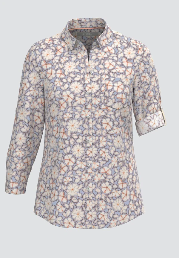 Bianca Blouse 85017 Blauw 1