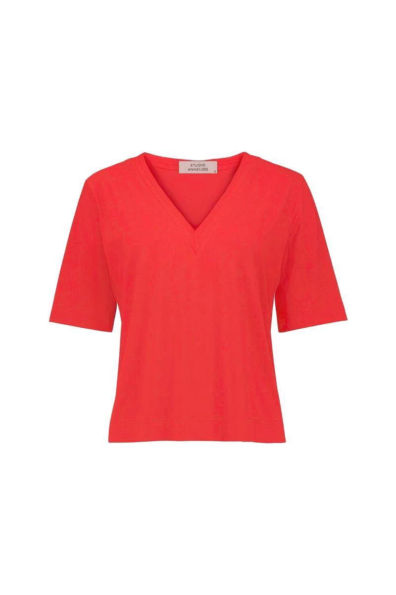 Studio Anneloes T-Shirt Inge Travel Rood 2
