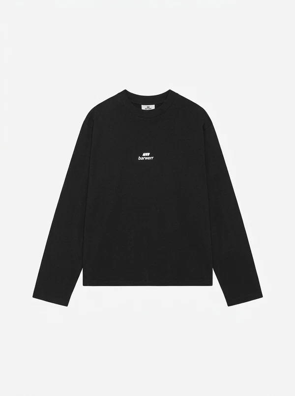 Bareen Longsleeve Logo Zwart 1