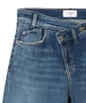 Cambio Jeans Baggy Asymmetrical Blauw 3